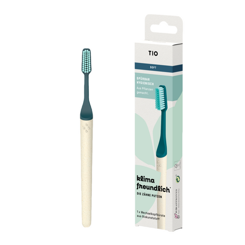 Spazzolino con Testina Intercambiabile Setole Morbide -TIO-