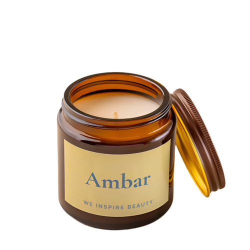 IN PREORDINE Candela in Cera di Soia Ambar