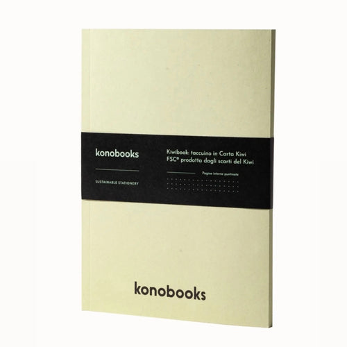 Kiwibook, Quaderno Puntinato in Carta Kiwi -Konobooks-