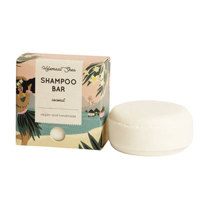 Shampoo Solido al Cocco (per Capelli Mossi e Ricci e per il Metodo Curly) -Helemaal Shea-