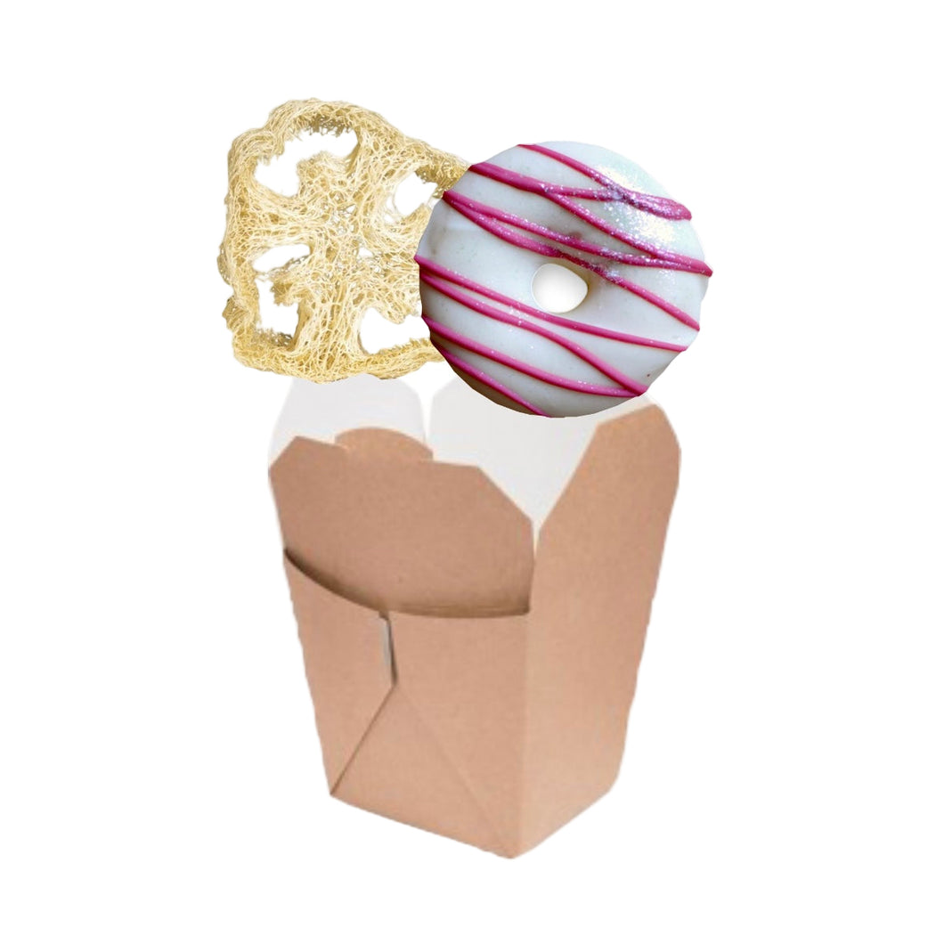 Box Regalo “Golosa” (Sapone Donuts + Poggia Sapone di Luffa)