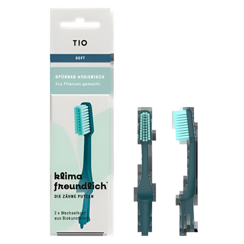 Testine di Ricambio Setole Morbide per Spazzolino TIO (2 pz) -TIO-