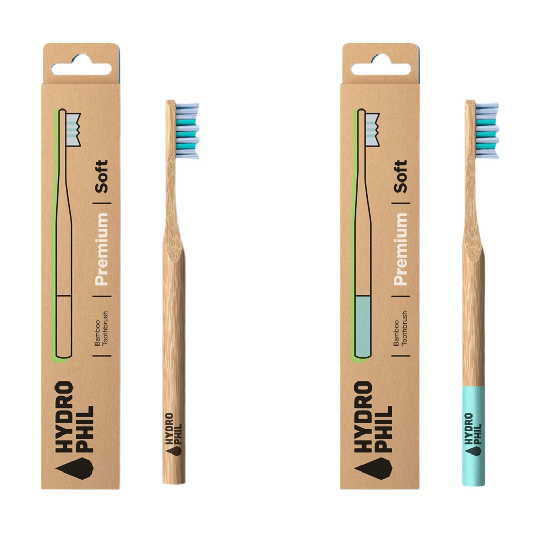 Spazzolino in Bambú Setole Morbide Premium -Hydrophil-