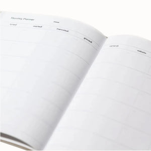 Monthly Planner Universale in Carta Riciclata -Konobooks-