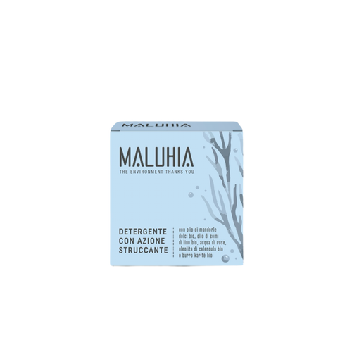 Detergente Viso Solido con Azione Struccante -Maluhia-