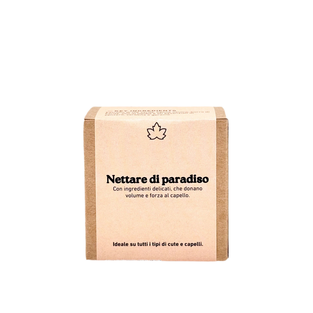Shampoo Solido Nettare di Paradiso (Volumizzante, Nutriente e Fortificante) -Queen’s Wood-