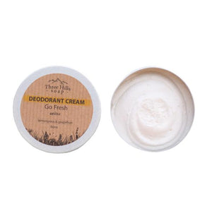 Deodorante in Crema Go Fresh (Lemongrass e Pompelmo) -Three Hills Soap- NATURALmente il Negozio Sostenibile 