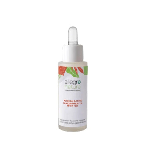 Attivo alla Niacinamide 5% (Korean Active per Pelli Miste, Grasse o Impure) -Allegro Natura-