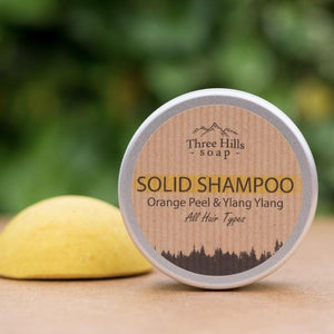shampoo per tutti i tipi di capelli three hills soap